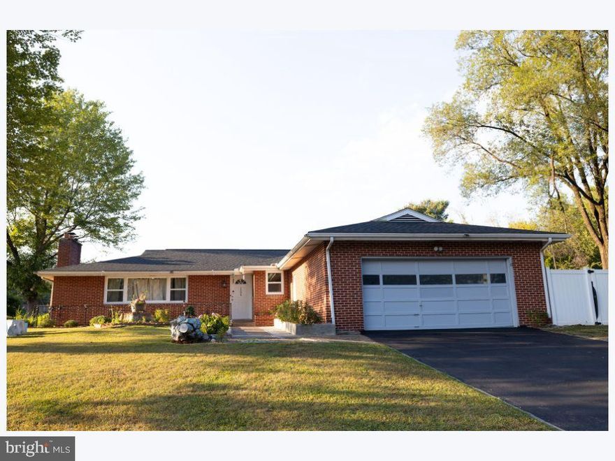 Welcome to this well-maintained brick ranch, perfectly combining comfort, style, and convenience. Step inside to a bright, open floor plan enhanced by custom three-tone paint. The inviting kitchen features classic white shaker cabinets with soft-close doors, granite countertops, stainless steel appliances, and a formal dining area — ideal for everyday meals or hosting guests.

The private primary suite offers a relaxing retreat with a soaking tub, vanity, and double closets. The main bathroom also includes a soaking tub and vanity for added comfort. Downstairs, the fully finished basement provides a spacious game room, a dedicated laundry area, and a convenient half bath.

This home has been lovingly cared for, with the roof, windows, heat pump with central air, 200-amp electrical service, and water heater all in excellent condition. Outside, you’ll enjoy an oversized two-car garage and a generous half-acre corner lot — perfect for outdoor activities, gardening, or future projects.

Located just minutes from I-81 and US-Route 22, and only about 15 minutes from downtown Harrisburg and the Pennsylvania State Capitol, this property offers easy access to work, shopping, and entertainment.