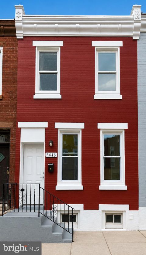 Townhouse For Sale - 2446 N Chadwick Street<br/> PHILADELPHIA, PA 19132