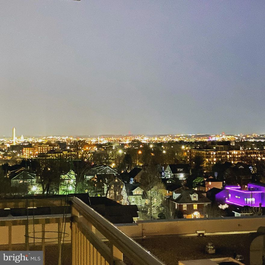 Rare Arlington jewel nestled in the clouds overlooking the Washington Monument, US Capital Building, Crystal City, Alexandria City and much more!!! Stunning eastern and southern unobstructed exposure views from this one bedroom unit in Station Square!  This unit boasts beautiful hardwood floors  and fresh paint, new Carrier HVAC 2019, new APCO-X Aire - UV, NEST thermostat, GE Profile stainless steel appliances, solid wood cabinets with soft close cabinet hinges, pool views, and one secure garage parking space (R107) .  A walker's paradise with a score of 98 - close to Clarendon Metro, Green Pig Bistro, Lyon Hall, grocery stores, parks etc!  Station Square has the following amenities: Club/Game Room, Package Room, Community Pool, and Management Office.  Have your Fourth of July party on the balcony and watch the fireworks show!