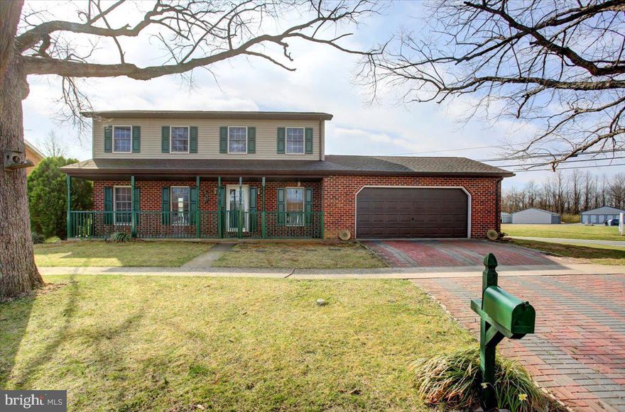 Charming 3-Bedroom Home in West End of Shippensburg Boro

Welcome to this lovely 3-bedroom, 2.5-bath home located in the desirable West End of Shippensburg Boro. This well-maintained home features a spacious open floor plan on the first floor, ideal for both entertaining and everyday living. The bright and airy living room flows seamlessly into the dining area and kitchen, creating a perfect gathering space. A convenient mudroom, complete with a sink, washer and dryer, and direct access to the oversized two-car garage, offers great functionality for daily life.

Enjoy the oversized, large covered porch, a perfect spot for relaxing or entertaining, which also includes a man door leading directly into the two-car attached garage for added convenience.

The primary suite includes its own bathroom with a stand-up shower and a large walk-in closet, offering both comfort and convenience. The two additional bedrooms are well-sized and share access to the full hall bath. The home also boasts a partially finished basement, perfect for a rec room, home office, or extra storage space.

Recent updates include a roof that was replaced approximately 10 years ago with durable 30-year shingles, a heat pump that is about 3 years old, and seamless spouting installed at the same time as the roof. The garage door was replaced around 3 years ago as well. Outside, the partially fenced backyard features two sheds, one of which is an oversized, finished shed with electricity. The property also boasts a beautiful brick driveway, adding both charm and durability.

The backyard offers both privacy and versatility, providing ample space for outdoor activities, gardening, or simply relaxing. Whether you’re looking for a quiet home or a place to gather, this property checks all the boxes.