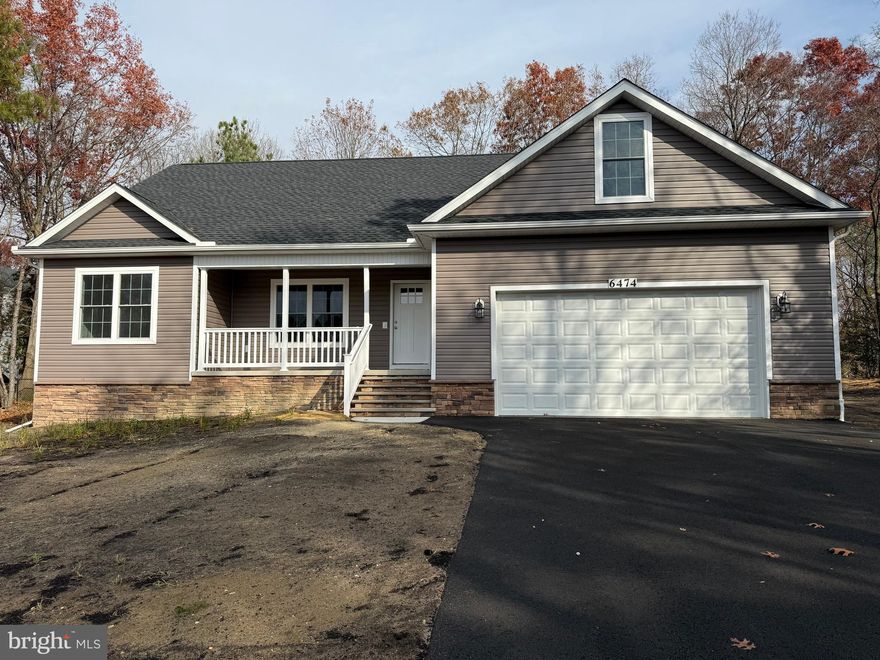 REDUCED, MOVE IN READY WITH FULL BASEMENT & FINISHABLE SECOND FLOOR!!! 
ARE YOU LOOKING for a 3 BR, 2 BA  ranch home? This ranch comes with a full basement, an unfinished upstairs (that would add an additional 1120 square feet) and all the modern conveniences of LVP, quartz countertops, soft close cabinetry and much more? This may just be the ONE!!!
Situated on almost an acre,w/ a front porch and large deck off the back, you can imagine enjoying what still calls to those who want to see sunrises, sunsets and stars at night.