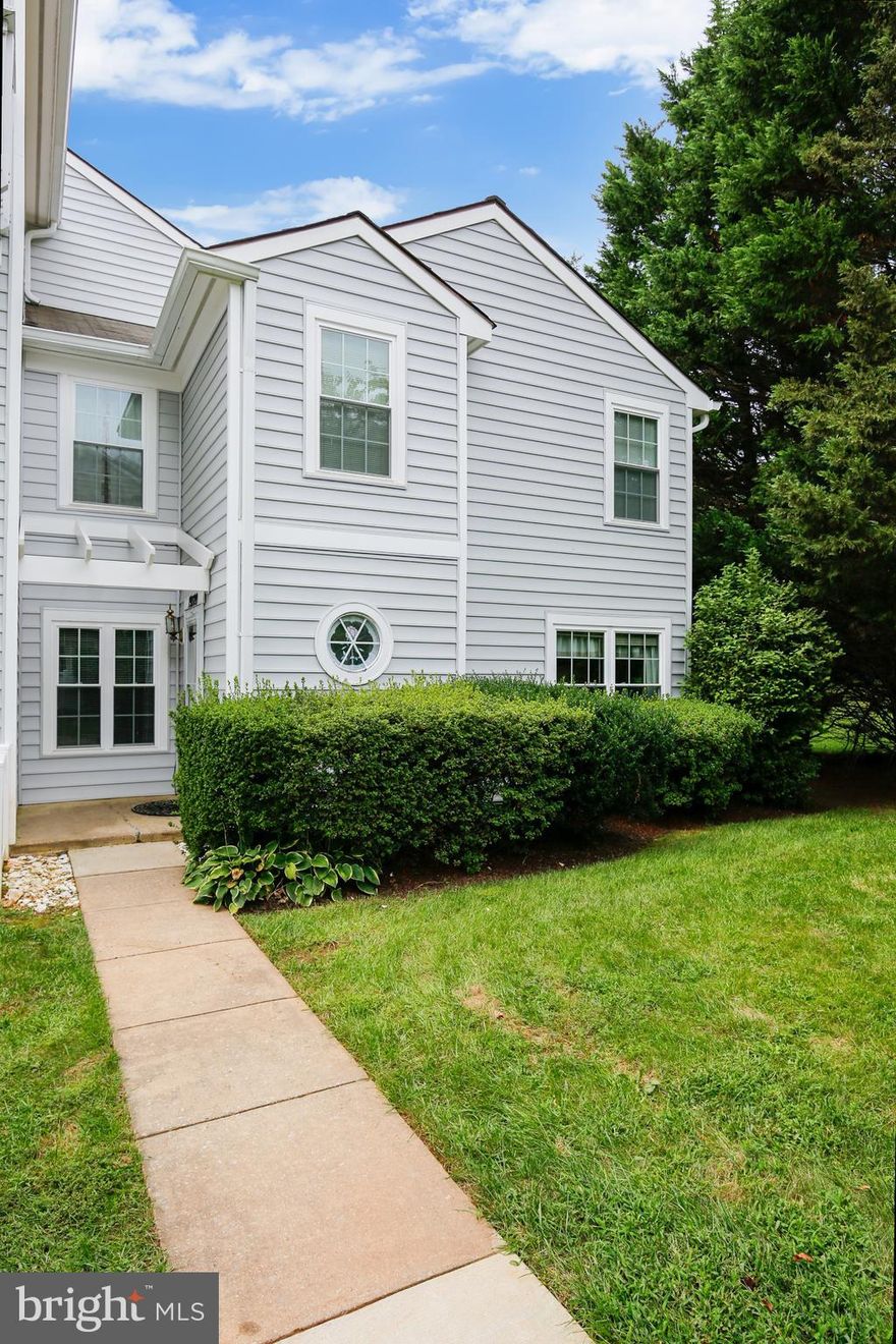 MASKS required, HAND SANITIZER or DISPOSABLE GLOVES required. Welcome to the Village at Manchester Farm, a condo community with walking trails, tot lot, pool.  Updated two level condo located at the end of Bronco, ready for you to move in! Entry foyer has powder room with custom stained glass window, entry closet. Main level has new easy-care laminate flooring throughout. Updated table-space kitchen with granite counters--lots of workspace, new stainless steel appliances, sink & faucet,  pantry storage. Spacious living room/dining room combination with custom stained glass doors exit to deck. Upper level with three bedrooms with ceiling fans, two full baths upstairs, full-sized washer and dryer. Close to Germantown amenities--parks, soccerplex, Black Rock, shops, restaurants.
