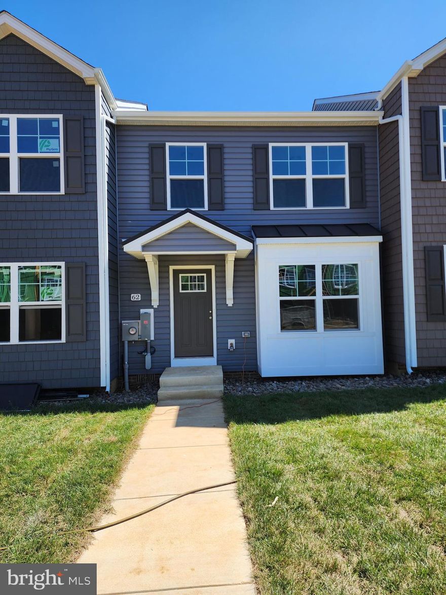 The Morgan townhome pre-sales. To be built with June/July2023 delivery. YOUR FIRST YEARS POWER BILL IS ON US!! Up to $10,000 closing cost assistance with your Lender of choice!
This 3 bedroom, 2.5 bath  two-story townhome has an open concept design on the main floor w/ 42" soft close cabinets, a high low peninsula with granite top for entertaining, stainless-steel appliances, deck off of dining area, a large living room w/ a bump out, coat closet and a half bath. The upper level features a large primary bedroom w/ cathedral ceiling, walk-in closet, double vanity and a walk-in tile shower; two guest bedrooms, one of which has a 2-story bump out, full guest bathroom, linen closet and laundry.  Throughout the home you will find recessed LED's, ceiling fans in the Primary bedroom & living room w/ each additional bedroom pre-wired for ceiling fans. High/Low outlets w/ pass through plates w/ CAT5/COAX/HDMI in Owner's bedroom & living room to make mounting your TV a breeze. You get more for your money with Four Points Construction. We are a featured loaded builder. Winner of WV Best in Class for Energy Efficiency - The Communities of Burwell has done it again! Pictures are of similar construction townhome; interior colors can be chosen by Buyer now.

Many Lenders offer lock and shop rate options. Write your contract now, secure your rate, pick your own interior colors and sit back and relax until the home is complete.