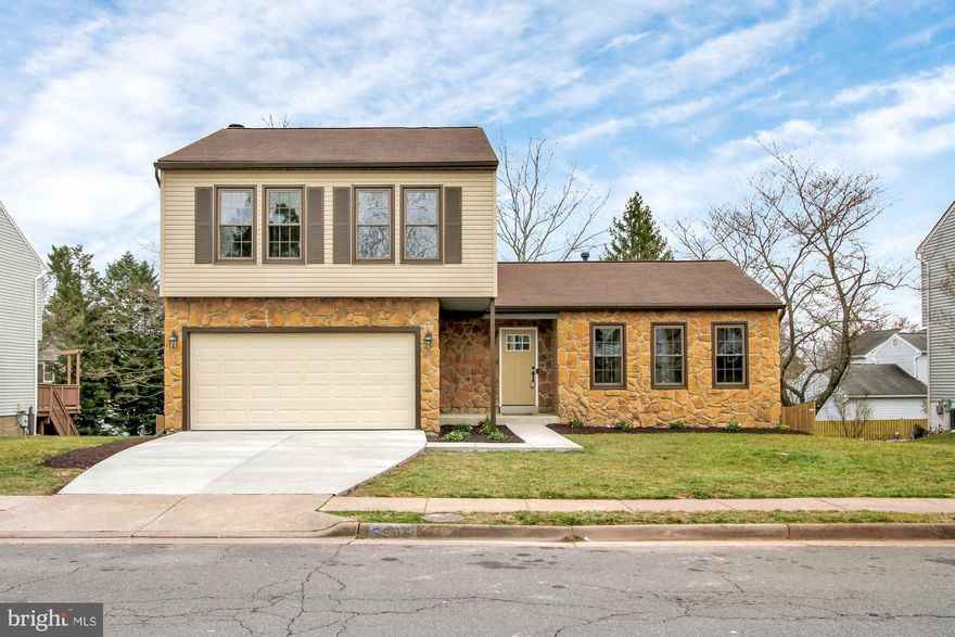 Do not miss this exceptional top-to-bottom renovation of a beautiful 4 Bedroom 3 Full Bath home. Not an inch was overlooked in this meticulous renovation of a neighborhood classic. Enjoy the entire interior with its brand new wood floors and carpet throughout, brand new kitchen, brand new full bathrooms with its artistic tile craftsmanship. All freshly painted exterior including smart LED Exterior lighting. You can't leave out all the tech toys including RING Video Doorbell, and NEST Thermostat. Grab this rare find just in time to enjoy Spring cookouts on your brand new rear patio or freshened walkout deck off overlooking the huge rear yard.  This owner's pride community with walking trails and parks confirms its supreme location. This comfortable classic home is also an exceptional commuter location, minutes to all commuting routes. Come on home!