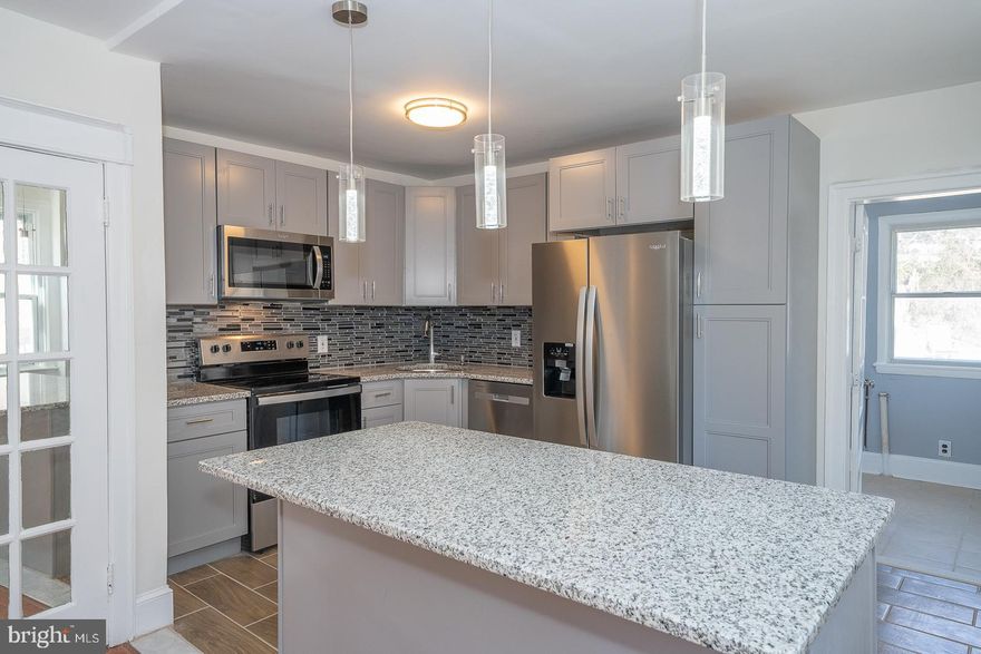 We are proudly presenting 389 Lakeview Ave, Drexel Hill, PA . This completely renovated house in the heart of Drexel Hill. This gorgeous house offers, all brand new appliances, Brand new kitchen, New shiny hard wood flooring in the first and second floor, new tiles lower level, kitchen and laundry room and Updated bathrooms.   You go up the steps to a very nice close porch which with new windows and new tiles flooring. You walk in to very nice living with fire place then to a dining area to the gourmet  kitchen with very nice breakfast island. Behind kitchen you find the laundry room. There is a half bath room in the first floor also.  Second floor you will find the spacious main bedroom with walk in closet  and two other big bedrooms with good size closet and completely updated bathroom. The lower level you will find another bedroom , a full bathroom. Basement has also utility room and a storage area. There is a steps to go out with door out side. This property has very large back yard and nice front yard. There is a storage/ garage also there. This house was rehabbed elegantly. When we say this is a must see home I am not exaggerating, This is one of the must see house. This is easy to show, Make your appointment today.