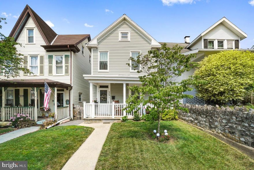 Welcome to 909 Summit Ave in Hagerstown! This charming 2-story colonial home boasts 2 spacious bedrooms, upstairs sitting room and 2 full baths, including a first-level bath updated in 2022. With modern upgrades such as new floors on the main level in 2022, a new furnace, hot water heater (2017), and a new roof (2018), this property is ready to provide comfort and convenience for its new owners. The shed comes with electricity, adding extra functionality to the well-maintained backyard. Additionally, the basement features a humidex system in the back area, ensuring a dry and comfortable living environment. Don't miss the opportunity to call this delightful residence your new home! Seller may need 60 day rent back.