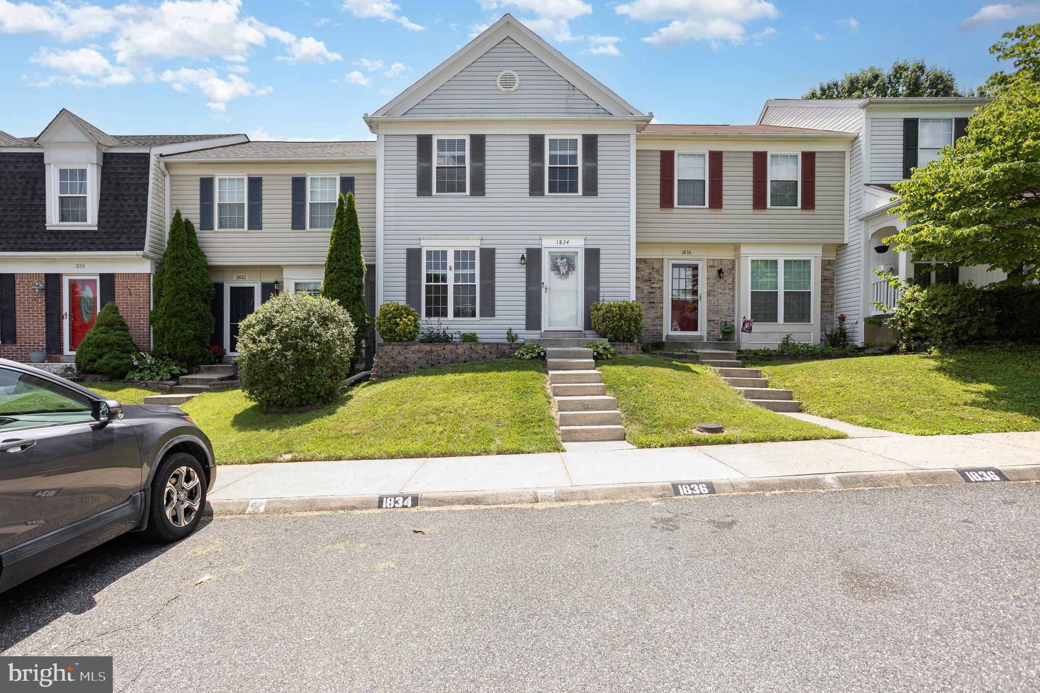 Beds + Baths you need, location you've been waiting for!! All NEW paint, NEW carpet, sunshine galore. Granite counters, SS appl, sliders to deck overlook level, fenced yard + open space/trees. Primary BR w/private Ba for you, generous Hall linen + another Full Ba for family. Basement Half Ba, Utility/Laundry w/storage, Rec Room w/double sliders maximize natural light + allow easy access to patio/yard. Assigned + overflow parking, conv to Bypass and routes, sought after schools + green space that makes the Villages Of Thomas Run extra special. **BONUS: Seller is offering $2500 concessions to buyer w/accepted offer. **