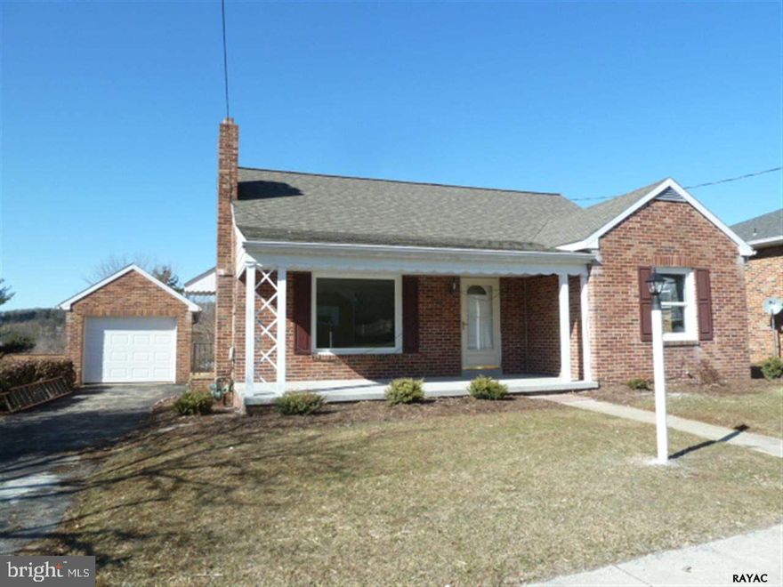 Hurry or you'll be too late to purchase this remodeled 3BR, 1.5BA Brick Cape in Red Lion. Hardwood flrs in living room, dining area, and hallway. Fireplace in living rm, updated kitchen, new carpet in bedrooms, partially finished lower level with dry bar, laundry rm with sink and 1/2 bath with shower, plus storage room. Detached 1-car garage, nice backyard.