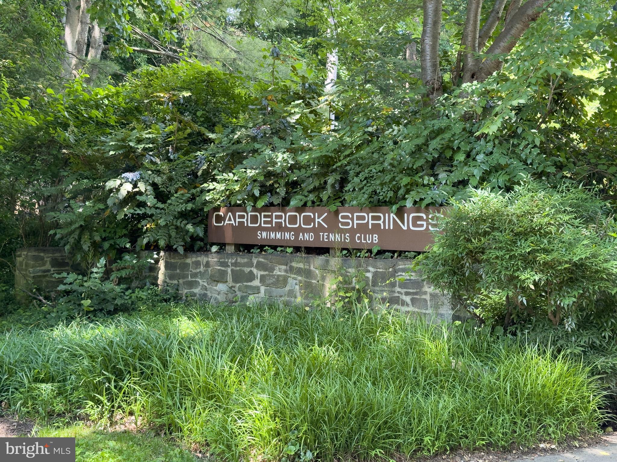 CARDEROCK SPRINGS - Residential