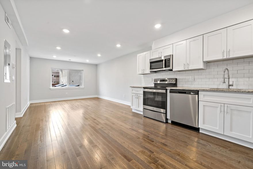 Introducing Oxford Court, a brand new 18 unit residential building in vibrant Olde Kensington. With a variety of floor plans and pricing offered to meet your needs, these modern apartments have high end contemporary finishes throughout. This 1 bed / 1 bath unit has ample closet space, in unit washer and dryer, and an upgraded appliance package. Amenities include, secure and controlled building entry for tenants and guests, private mail and package delivery, an outdoor courtyard with bike rack, and 24/7 maintenance and security.  Located within minutes of  I-95 and the Girard Station, providing the commuter easy access to Center City and beyond. Residents can live, eat, and play all within a few blocks, the options are endless! Take a quick walk to Northern and Fishtown, or stay local and enjoy the neighborhood. Grab a coffee from ReAnimator, lunch at Good Spoon or Goldie, Pizza at Hook & Master, and dinner at Laser Wolf. Enjoy the weekend with friends at LMNO's Listening Room or The Lab at Evil Genius Beer Co. Take a tour of Oxford Court today and get to know one of the city's hottest neighborhood.
Lease Terms: Generally, first month, last month, and one month security deposit due at, or prior to, lease signing. Other terms may be required by Landlord. $35 application fee per applicant. Pets are conditional to owner's approval and may require an additional fee, if accepted. Water is included. Tenants responsible for all other utilities: electricity, cable/internet.