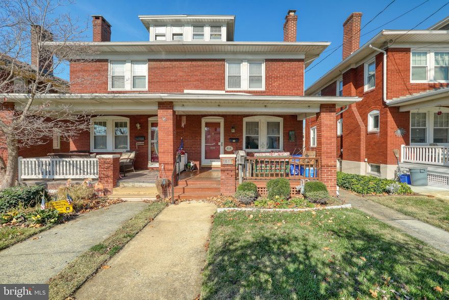 You will love this charming semi-detached 3 bedroom, 1.5 bathroom home nestled in the Suburban School District. This great location is close to shops, restaurants and the York rail trail. The fenced in yard and enclosed rear porch allow for you to entertain in privacy, or utilize the formal dining room for holiday get togethers. You will find the hidden treasure of hard wood floors below the existing carpets, and the partially finished attic can used as an additional room or storage. Once this home hits the market it is sure to be snapped up fast.  Township will provide 2 parking permits for on street parking.