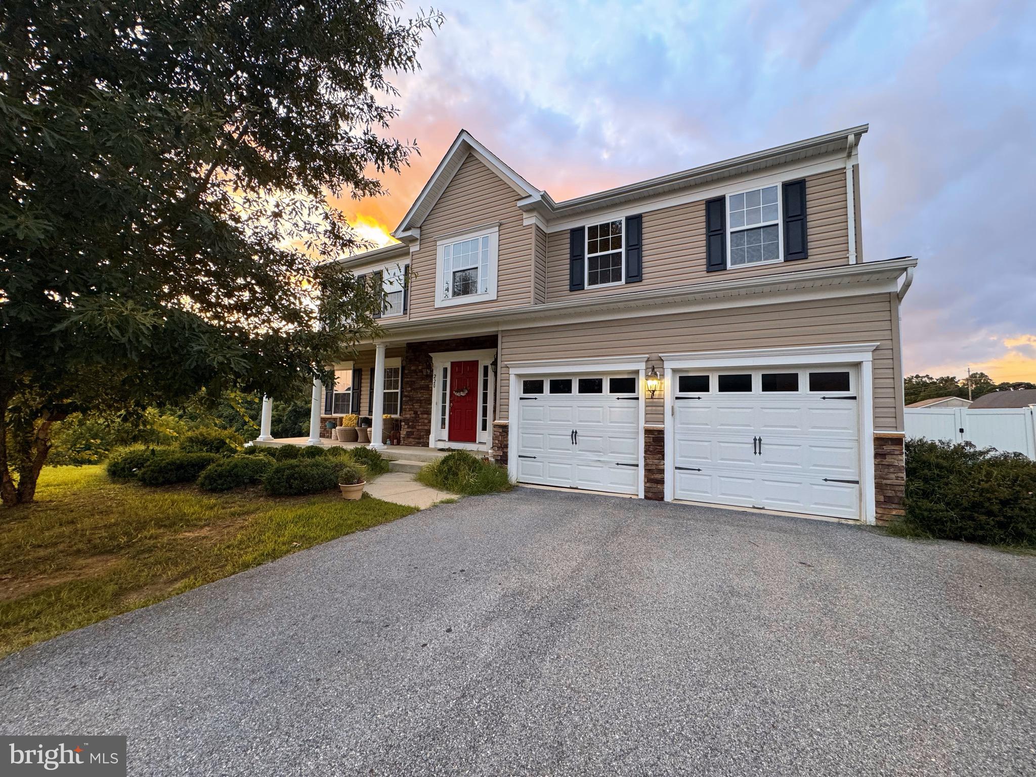 Welcome to your dream home in the heart of St. Leonard!
This stunning 4-bedroom, 3.5-bathroom residence offers the perfect blend of comfort, style, and functionality—nestled in a quaint and calming neighborhood just minutes from beautiful Chesapeake Bay beaches and a nearby primary school. On the main level, you'll find a thoughtfully designed layout featuring a kitchen with ample counter space, modern appliances, and room for gathering—ideal for both everyday living and entertaining. The spacious family room and formal dining area are filled with natural light, creating a warm and inviting atmosphere throughout. Upstairs, retreat to find the grand primary suite, featuring a spa-like ensuite bathroom with plenty of room to unwind. The fully finished basement expands your living space even further with a dedicated theatre room, home office, and a convenient kitchenette—ideal for entertaining guests or multigenerational living. Enjoy peace of mind with a brand-new roof installed in 2025, and relish the outdoors in the massive, fully fenced backyard, offering privacy, space, and plenty of room to relax, garden, or play. This home combines modern amenities with a warm, community-oriented setting—making it a rare find in St. Leonard. Don’t miss your chance to call this exceptional property your own!