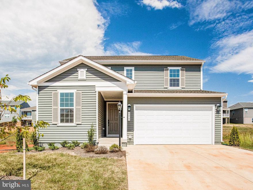 $0 down payment USDA financing eligible! This home is move-in ready! Imagine your life in the two-story Citrine plan. Breakfast at the spacious kitchen island or in the adjacent dining room. Host a movie night in the inviting great room. At the end of the day, retreat upstairs to the owner’s suite, complete with a roomy walk-in closet and private bath. The second floor also boasts two additional bedrooms, a convenient laundry and another full bath. The study on the first floor has been converted into an accessible 1st floor bedroom with a shower. Curated finishes round out this home such as Blanco Maple quartz countertops, Aristokraft White cabinets, 7” Kenwood LVP floors on the main level, and sleek matte black light and plumbing fixtures. Welcome to Round Hill Meadows in Orange! Residents will appreciate the small-town charm as well as the conveniences of being close to routes 15, 522 and 3, award-winning wineries, Lake Anna State Park, Lake Orange and the Rapidan River nearby for fishing, swimming, kayaking and boating! Model is OPEN but visitors are encouraged to call ahead to be guaranteed a dedicated appointment.