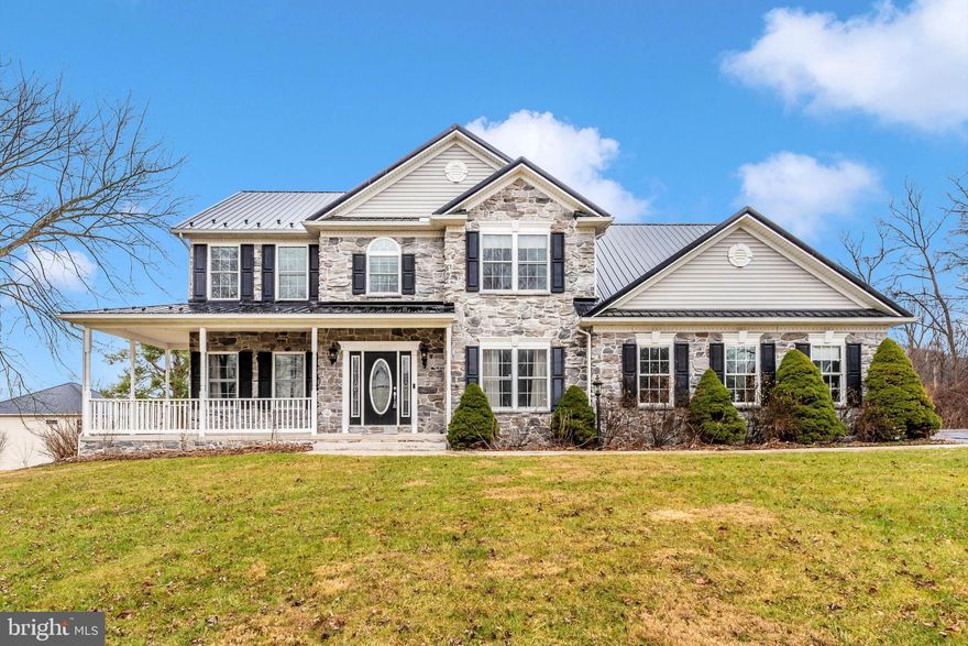 ***OPEN HOUSE*** Saturday, January 1/17 from 1-3pm ***OPEN HOUSE*** This stunning home offers the perfect blend of luxury, functionality, and thoughtful upgrades throughout. The main level features 9-foot ceilings, newer hardwood floors, with a spacious open layout that includes a formal dining room, formal living room, family room, sunroom, and an expansive kitchen with quartz countertops and a massive center island. Additional highlights include a coat closet, half bath, mudroom off the garage, and a convenient first-floor laundry. Upstairs you’ll find four generously sized bedrooms, including a large primary suite with a sitting room, along with two beautifully upgraded full bathrooms and a second-floor laundry option. The fully finished basement features durable LVP flooring and is an entertainer’s dream, complete with a TV and surround sound system, pool table, wine fridge, beverage fridge, and TV mounts—all of which convey with the home. Outdoor living truly shines here. Enjoy a covered rear porch with Trex decking that leads down to a stamped concrete patio, overlooking a fenced yard with a 10’ x 14’ shed. The in-ground saltwater pool has been recently upgraded with a new liner, new salt cell, and a new robotic cleaner—ready for summer fun. As a bonus, you can enjoy views of the Ski Liberty fireworks right from the back deck when they light up the sky. The home is equipped with propane heat and a main-level propane fireplace, serviced by a buried 500-gallon propane tank, as well as a whole-house generator for added peace of mind. An elevator services the garage, first floor, and second floor, offering exceptional convenience and accessibility. Additional features include a newer metal roof, double-hung windows, well water with public sewer, and a new water treatment and softener system. This home truly checks every box for comfort, convenience, and year-round enjoyment.