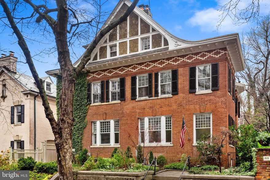 Stunning, light-filled, and carefully renovated by renowned DC architect Christian Zapatka, this semi-detached Queen Anne Victorian is move-in ready. Main level is perfect for entertaining featuring gracious Foyer with Powder Room, sun-soaked Living Room with fireplace and built-ins, elegant Dining Room with fireplace, beautifully updated eat-in Kitchen with tons of storage, and Family Room leading seamlessly to Backyard/Patio through French doors. Upper levels boasts 4BD/3BA, including recently expanded and masterfully renovated Primary Suite with fireplace, large walk-in Closet with tons of built-ins, and en-suite Bath with two vanities, shower, soaking tub, and additional storage. Complete with finished Lower Level with exercise room, additional storage space, and exceptionally private Backyard/Patio. Ideally located on sought-after 29th street in Georgetown’s East Village, you won’t find street parking like this anywhere else in Georgetown!