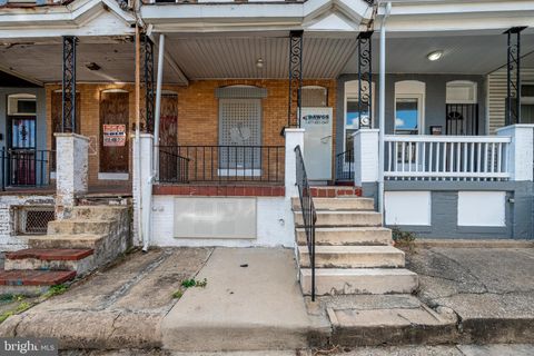 Photo of 1706 Appleton Street, BALTIMORE, MD 21217 (MLS # MDBA2196298)