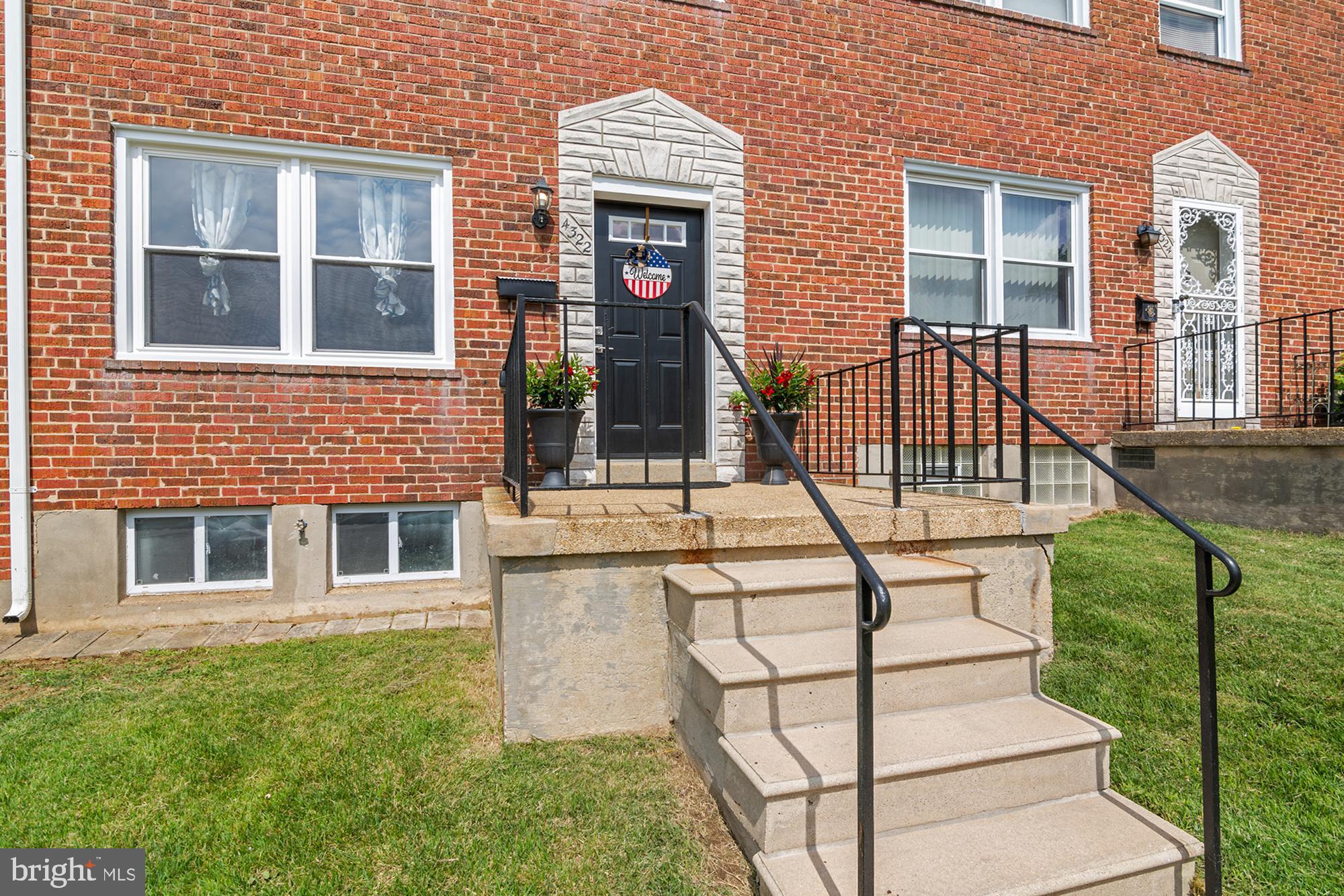 Beautifully updated 3bd 2 full ba property in the Parkside community within walking distance to Herring Run Park and just 3 minutes from Parkside shopping center. Freshly remodeled with beautiful finishes from top to bottom, beautiful brand new double pane windows, and hardwood throughout.