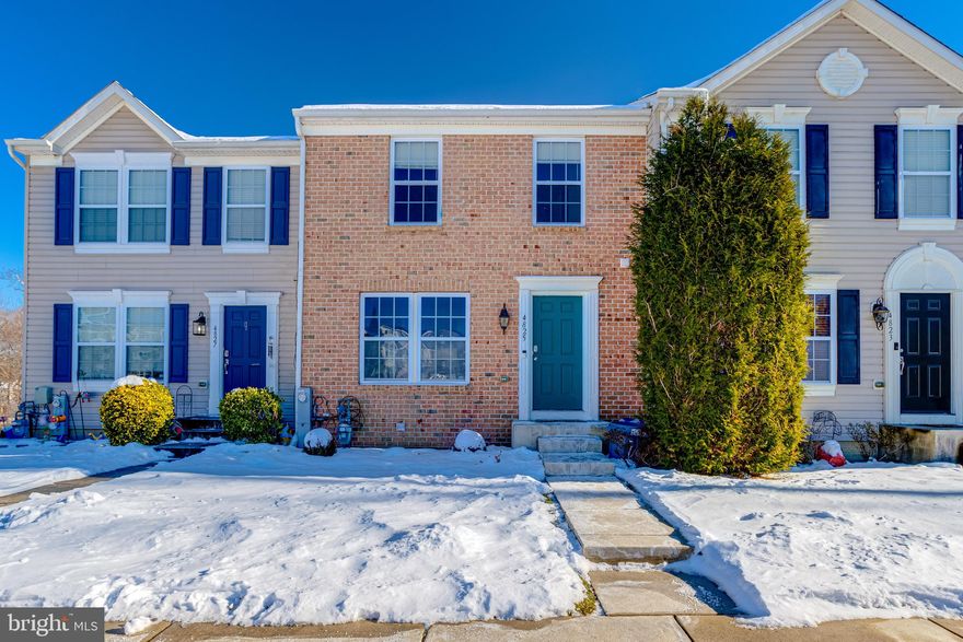 Welcome to this move in ready, updated 2 bedroom, 2.5 bath townhome in the Holly Woods community close to APG. shopping, dining and I-95.  This home has a large kitchen with tile flooring, corian counters and stainless steel appliances with a window looking out over the dining area and large wood floored living room,  There is also a coat closet and a powder room on this level.  Doors off of the living room open out onto the tree deck that overlooks the woods beyond.  Heading up to the second floor leads to two large bedrooms with vaulted ceilings and each with its own separate full bathroom.  The basement has a huge living area with doors that open out onto a small rear patio, as well as a storage laundry room.  The Roof is only 2 years old with transferable warranty, and the hot water heater is new.  Everything has been well kept or updated and this house is move in ready and waiting for you!