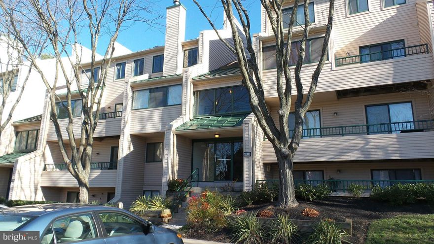 Wonderful 2 level condo on top floor in move in cond. Clean, freshly painted unit is in one of the newr bldgs. Unit is on rear & overlooks trees and lawn. Tons of closets, loads of parking. Nicely updated public spaces. Unit has FP that opens to sitting area and liv rm. Small balcony off din rm. Vaulted ceilings in huge bedrms. Conv loc tucked just off Reisterstown Rd, <2 miles to 695. No vouchers