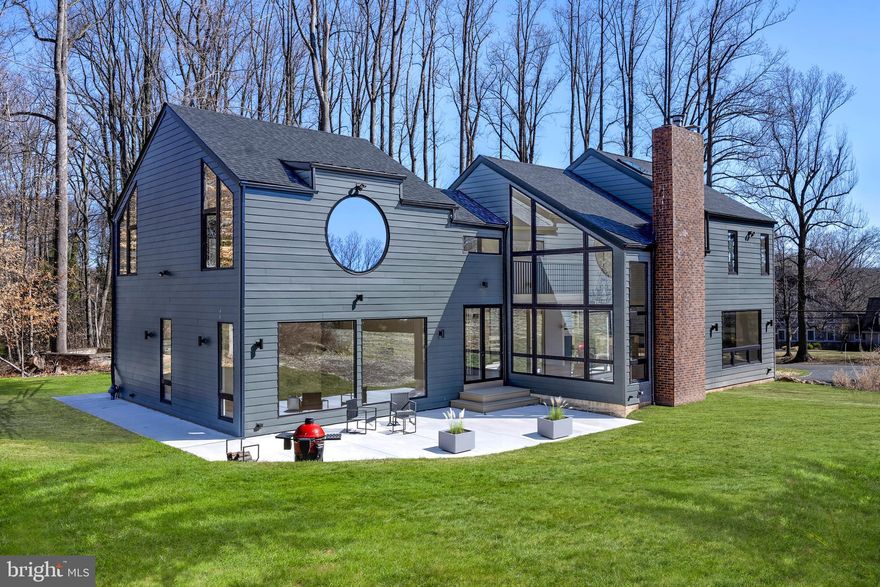 This modern marvel checks all the boxes.  Designed and built by Polo Design Build, this home offers country living at it's finest. The scope of the project, completely gut the original 1976 structure, reconstructed from the foundation up, replace, resize and relocate all of the widows and doors, add a substantial two story addition and create a space where the sum of its parts  results in a place where you can live in peace and harmony.

 Architecturally, every interior and exterior detail has been thoughtfully designed and executed. The use of premium European widows and doors adds substance to the project and is continued with the choice of structural and finished materials throughout.