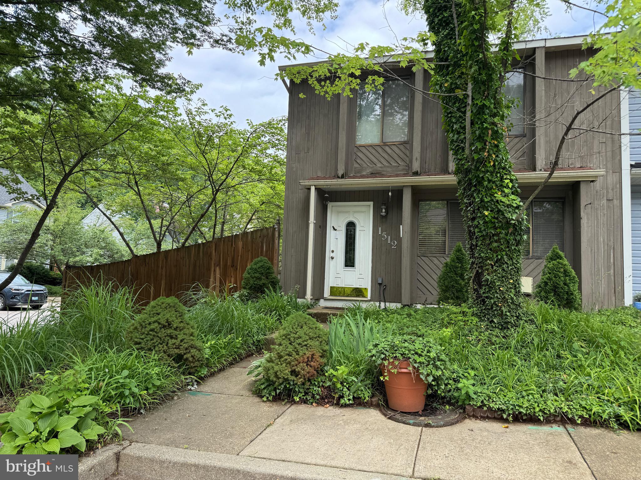 Bring your vision and create your perfect home! Conveniently located minutes from Route 50, 97 and Route 2, this is fantastic opportunity to own a home for less than rent in a highly desirable location! This spacious, rarely available end unit townhome is one of the largest 2 level homes in the neighborhood, and can easily be THE BEST home in the neighborhood! Featuring 3 bedrooms and one full bath upstairs; with an extra walk-in closet in the Primary Bedroom that could easily be converted to a primary bathroom and still have ample closet space! The main level offers a laundry area, powder room, generous sized kitchen and living room, that walks out to a large fenced-in backyard, the side is fenced in too! The home faces a wildlife filled wetland area, perfect for the nature enthusiast. Priced below market value, perfect for a buyer looking for a little sweat equity!