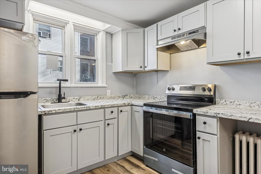 Move in ready this charming 3-bedroom, 1-bathroom townhouse , freshly painted, new luxury vinyl floor, new kitchen, New appliances, New front porch, New roof, few new windows, new doors, in the desirable Stonehurst subdivision presents a compelling investment opportunity and also be excellent for first time home buyers. The property showcases a classic Colonial and Traditional architectural style, featuring durable brick and vinyl siding construction on a treelined quite street close to everything- transportation, shopping, school, park PHL airport, downtown Philly. The full basement offers potential for additional living space or rental income, enhancing the property's value. With a strategic location, solid construction and all recent upgrades this property is poised for appreciation in a competitive market. Investors can capitalize on the growing demand for rental properties in the area, making this townhouse a prudent addition to any real estate portfolio. Explore the potential for strong returns and long-term growth in this well-maintained asset. 1st floor -Open Porch,Living Room , Dinning, EatinKitchen To Small Deck 2Nd Floor -3 BedRooms, 1 Bath, Bsmt-Full,Semi-Finished.Plenty Of Storage & Shelves. Garage Is Expanded to Bsmt. Easy to show. Immediate possession!!