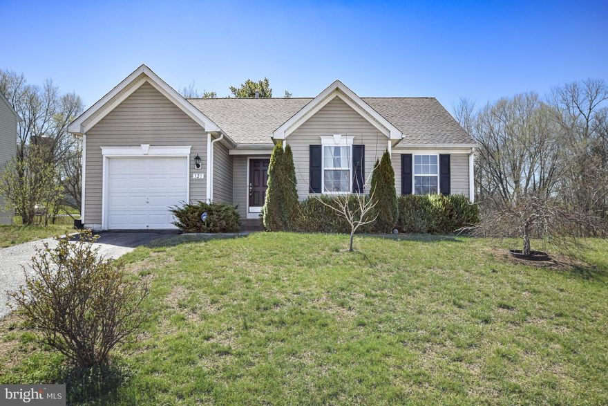 Discover the charm of Prentiss Point, where community spirit thrives and convenience meets comfort. This well-maintained ranch-style home, built in 2012, offers a spacious 0.23-acre lot near the end of the cul-de-sac.  The property features an attached garage, single level living area, and a new roof.  For additional storage or future expansion, the full walkout basement already has rough in plumbing for a bathroom.  Enjoy the benefits of natural gas service at the property as well as public water and public sewer.  Located in a vibrant neighborhood, residents enjoy easy access to the community park area, providing a perfect atmosphere for recreational activities and leisurely strolls.  It is also conveniently located near Route 9 and Interstate 81 with quick access to surrounding shops and restaurants.  This property is a fantastic opportunity to embrace a lifestyle centered around community, comfort, and convenience.  Don't miss your chance to make it your own!