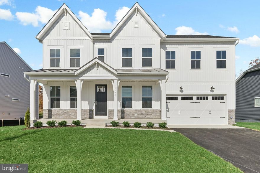 QUICK-MOVE-IN- FABULOUS NEW FLOORPLAN -- SPECIAL FINANCING MAY BE AVAILABLE FOR A LIMITED TIME ON THIS HOME TO QUALIFIED BUYERS -- TERMS APPLY. -- The  TOULOUSE features an open floorplan with a main floor bedroom and full bath suite.  Well-appointed kitchen with large island and stainless steel appliances, plus granite countertops  Upper level features Large Primary bedroom with huge walk-in closet and well appointed full bath with  shower and double vanity with quartz countertop; plus 3 additional bedrooms, Loft with overlook and upper level laundry with utility sink and ceramic tile floor. Finished lower level for even more space with rec room and den/bedroom with full bath.  Plus a covered porch for wonderful outdoor living area.  All living areas include luxury vinyl plank flooring; upgrade ceramic tile flooring in all baths. Make this home your own!
Rocky Run Village is a beautiful community of new homes in Fredericksburg, Virginia offering 104 single family homes for sale within Stafford County. Conveniently located off route 17, easy access to a wealth of shopping and dining options. Enjoy being less than 5 miles from I-95, major commute route, and 6 miles from the VRE. Each home is offered in one of our new interior design Looks: Loft, Farmhouse, Classic or Elements for on-trend style in your new home.  ***location premiums may apply.  PHOTOS/RENDERINGS REPRESENTATIVE ONLY - MAY SHOW OPTIONS, UPGRADES OR DECORATOR ENHANCEMENTS.***PRICES & TERMS SUBJECT TO CHANGE.