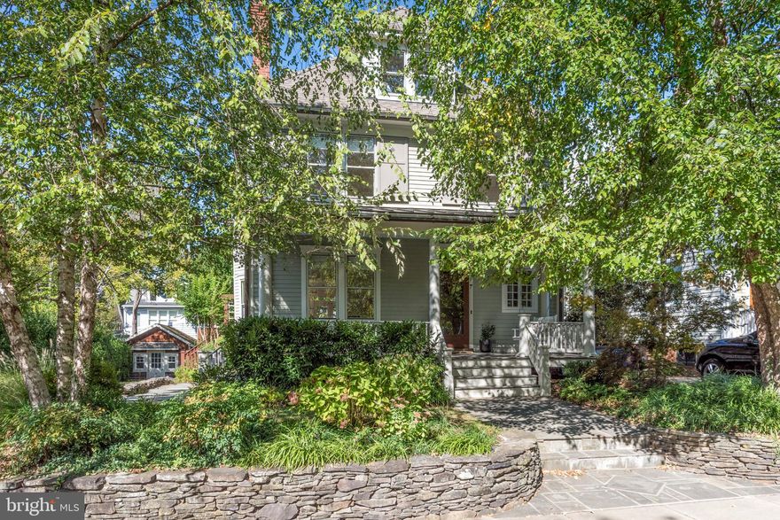 Appraisers:  This sale was contingent on Sellers purchasing home of choice. This end lot on a dead-end street provides peaceful enjoyment outdoors and captures the afternoon light in all of the right communal spaces.  Open floor plan,  restored with character in the past 10 years.High ceilings. Great light in family room, dining area and kitchen open to the hardwood deck and side yard.  There is no rear yard which affected how much this property would sell for.  White kitchen with marble counter tops, renovated in the last 10 years. Heart-pine hardwood floors with original over-sized pocket doors.  Front and back stairs with wainscoting trim. Master with  white, marble vanity and shower. Third level attic room with en-suite that needs updating and closet.  Water views from the third floor only. Large recreation area in finished lower level with full bathroom. Parking pad and parking on Franklin Street.  Detached storage shed  (As-Is).