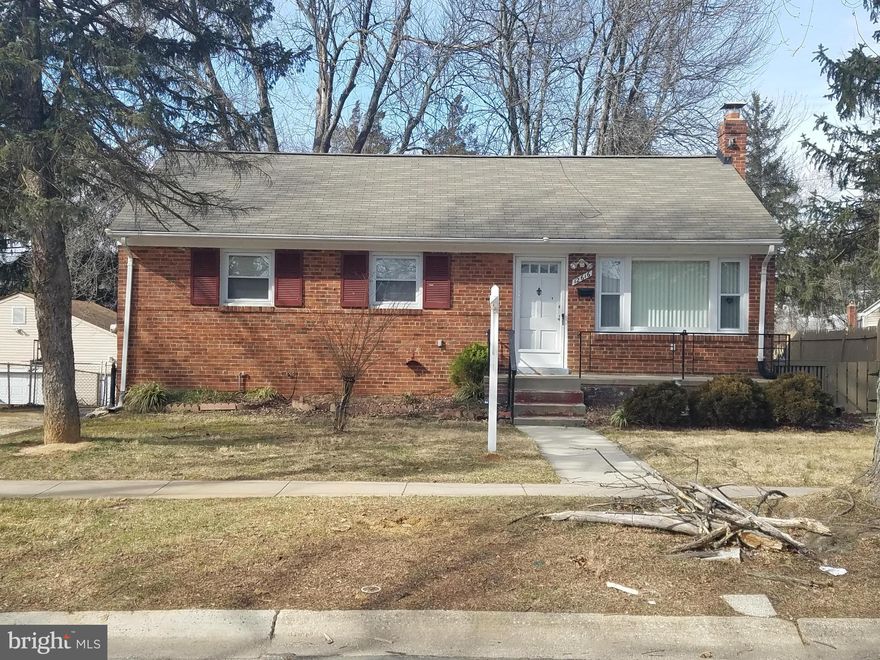 Great SFH in the heart of Rockville... This property offers 3 bedroom 2 full bath, huge basement that's great for entertaining, nice size yard, needs some TLC but has great bones and potential.  Conveniently located to shopping, restaurants and parks. Great home for first time homebuyer. Property being sold "As Is" seller will make no repairs..