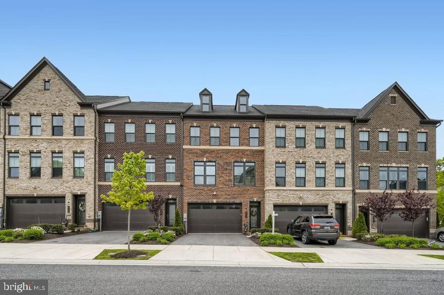 Greenleigh at Crossroads is the only new Baltimore County urban village of Luxury Townhomes near commuter routes offering great amenities perfect for an active lifestyle! The Andrew Carnegie design features a 2-car front entry garage, and a 10-foot extension totaling 3,120 square feet of living space on 3 levels boasting modern features and finishes throughout. A bright and open gourmet kitchen with an outstanding 11-foot island is featured on the main entry. A large dining room and the great room are found just off the kitchen on either side. Upstairs includes 2 large bedrooms and a full bath plus the luxurious primary bedroom which features a bank of windows, and a dual walk-in closet. A finished Recreation Room offers added living space that completes this luxury townhome. The house features Custom Plantation blinds in the Dining room, the upper-level bedrooms, and the finished lower Recreational/Family Room. Scenic view of trees from the back patio. The neighborhood features walk-to shops, a pool, resort-style clubhouse, garden, fitness center, yoga studio, parks, trails, playground, and more. The property is one of the closer properties to the pool/community center. Located near the dog park. The property is part of Phase I whereby all construction has been completed. Phase II is set to be complete in late 2022.