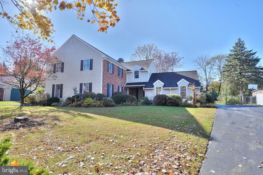 Located in the Santee Heights neighborhood in desirable Hanover Township, this spacious home is ready for new owners! Welcoming tiled foyer leads to large living room and formal dining room. Ample kitchen/breakfast area opens to family room with wood burning brick fireplace and access to vast fenced backyard. Half bath & laundry are just off sizable mudroom. Master suite offers expansive bedroom, ensuite bath, 2 separate walk-in closets & large sitting room/office. Three more generous sized bedrooms & hall bath with double sinks complete the 2nd level. Basement rec room provides plenty of great space for family fun! Current owners have made numerous updates including: new HVAC, vinyl siding, shutters, overhead lighting & new flooring throughout much of the main level, painting & new sliding glass doors. Don't miss this wonderful home just steps away from Macada North Park and close to shopping, Hanover Township Community Center and major routes! Clear C.O. from Hanover Township.