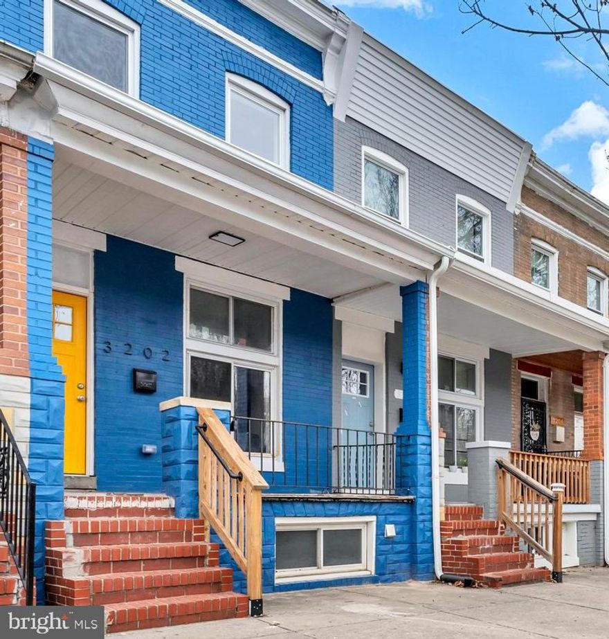 “Welcome to McElderry in Elwood Park!”
3202 McElderry is a fully renovated AirLite style row house and offers three bedrooms, two full bathrooms, one half bathroom, a fully finished basement, a front porch and a fenced, rear perimeter.
The main level has a free-flowing design; connecting the living room, kitchen and dining room, allowing you to determine which way to entertain, collaborate or simply relax. The upper level features an owner’s suite with a walk-in closet, a full bathroom and a nicely sized secondary bedroom. The lower level offers a full bathroom, a bedroom and a separate sitting area.
Conveniently located a short distance from Aldi Supermarket, Safeway, Target, Virginia S. Baker Recreation Center, Patterson Park, Creative Alliance Theater, The John Hopkins Hospital, John Hopkins Metro Station, and Bus Lines – 22, 56 and 63.
This property is not only a fantastic choice for owner-occupants looking for a place to call home but also presents a lucrative opportunity for investors seeking a cash-flowing rental property in a desirable neighborhood.