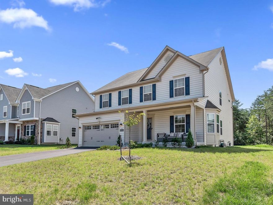 Don't wait for New Construction because there is a wait list in other communities & Brentwood is SOLD OUT! This home has all the Bells & Whistles on a premium lot backed to trees. ROME Model built in 2017 w/ all bells & whistles and is ready for a new family.  Please pull up floor plan. It is a HUGE home. 

You're reading right 4 Bedrooms, 4 Full Bathrooms and 1 Half Bath, Almost 5000 sq ft of finished living space. Home has Office, Finished Basement w/ Wet Bar Rough In, Media Room, Sun room, Formal LR & DR, Extended kitchen island, Hardwood floors in the foyer, mud room, kitchen & sun room. Family room has built in speakers with Gas Fireplace. Loft area upstairs with 3 spacious bedrooms. 1 bedroom has a private bathroom for in-laws or teenager. Master bedroom has tray ceilings with 2 oversized walk in closets which leads to upgraded master bath w/ sep tub and shower. 

There is no way you wouldn't be satisfied! Inventory is low and this is your chance to purchase a beautiful home only 6 years young. Don't wait.. This is it!