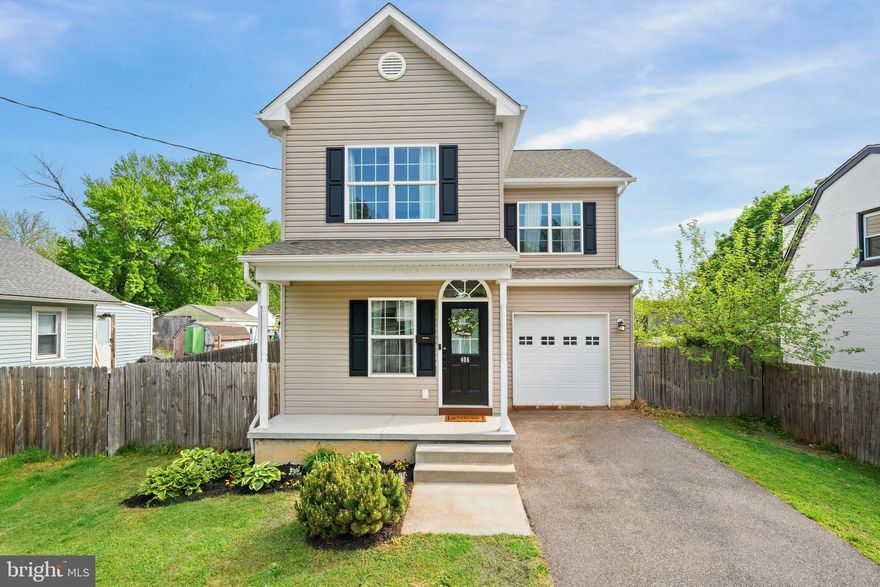 Don’t miss this charming yet spacious updated 3-bedroom, 2.5-bath home built in 2016!
This desirable Wildel model offers a modern open floor plan with luxury vinyl plank flooring throughout the main level. The updated kitchen features granite countertops, white cabinetry, a classic subway tile backsplash, and stainless steel appliances—all included. The large island with updated pendant lighting is perfect for casual dining, with plenty of room to add a dining table. Custom millwork and patio doors lead to the deck (added in 2019), overlooking a fully fenced backyard with paver patio—perfect for seating or a firepit. An above-ground pool is included (or can be removed at your request). The main level also includes an updated powder room and a custom pantry for added convenience. Downstairs, enjoy a finished basement flex space, great for a home office, gym, or playroom, plus ample storage in the unfinished area.
Upstairs, you'll find brand new carpeting throughout and three generous bedrooms, including a spacious primary suite with a walk-in closet featuring custom organizers and an ensuite bathroom. There is  updated hall bath, custom linen closet, and a large second-floor laundry room with washer & dryer included. Curb appeal abounds with a welcoming front porch, driveway parking for several cars, and a garage with inside access. Conveniently located near major highways, the Philly Airport, Wilmington, and the Delaware Memorial Bridge to New Jersey, this move-in-ready home combines comfort, space, and style in an ideal location.  Showings Start Saturday the 3rd of May