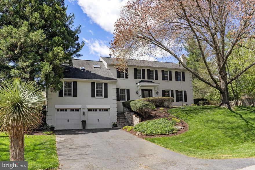 **Any & All offers are due on Monday 4/22 by noon** Welcome to this beautiful colonial-style residence that offers a blend of comfort and sophistication in a serene suburban setting. Upon arrival, you're greeted by a manicured lawn & a stately facade, hinting at the elegance within. Step through the grand entrance into a spacious foyer flooded w/ natural light, courtesy of large windows & high ceilings. The main level boasts a versatile floor plan, perfect for both entertaining & everyday living. The expansive gourmet kitchen is a chef's delight, featuring top-of-the-line appliances, ample cabinetry & a gorgeous center island for casual dining. Adjacent is a cozy breakfast nook, ideal for enjoying morning coffee while overlooking the lush backyard & pool or for larger table seating. Unwind in the inviting family room, complete w/ a gas fireplace, custom built-ins, & wet bar, creating a warm ambiance for gatherings w/ family & friends. Host formal dinners in the elegant dining room, accented by tasteful moldings & refined finishes. Main level bedroom steps from full bath w/ additional W/D hookup. Retreat upstairs to the luxurious primary suite, a private oasis boasting a spa-like ensuite bath & 2 spacious walk-in closets. 4 additional bedrooms w/ 2 additional updated baths offer comfort & convenience for family members or guests, each w/ its own unique charm. The finished lower level invites more entertaining along w/ loads of storage space.  Outside, discover a tranquil sanctuary in the meticulously landscaped yard, featuring a patio area overlooking the in-ground pool, perfect for al fresco dining & entertaining. With its serene ambiance & lush greenery, the backyard provides a peaceful escape from the hustle & bustle of daily life. Located in a highly sought-after neighborhood, this residence offers proximity to top-rated schools, upscale shopping, dining destinations, & recreational amenities. Experience the epitome of Potomac living —where luxury meets tranquility.