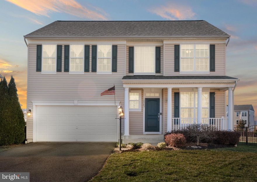 This one won't last long!  Wonderful 4BR/2.5BA colonial on cul de sac in the highly desired town of Haymarket.  Close to shopping and restaurants, with easy access to I66/HOV.  This immaculate home has been lovingly maintained, and boasts numerous updates and upgrades..,over $70k worth!  These include new roof Jun 2023 ($19k), Irrigation system Oct 23 ($5k), refrigerator Aug 23 ($3k), washer and dryer 2022 ($3k), Gazebo 2021 ($2k), Stamped concrete walk and fire pit pad/shed and trash concrete pads 2020 ($12K), gas fire pit 2020 ($500), 14x26ft Trex Deck 2017 ($24K), and Aluminum/wrought iron style fenced back yard 2016 ($6k).  On the main level you'll find gorgeous hardwood floors, a gourmet kitchen with island,  granite countertops, gas cook top, and double oven.  The breakfast area and family room connect to the kitchen to provide a great open space for entertaining...from there the sliding doors open into the amazing back yard.  The enormous deck with gazebo is perfect for dining, and the stamped walkway leads you to the gas fire pit for the those cool autumn evenings.  The backyard is fully fenced, with a raised garden, and the entire lawn...front and back...has a new sprinkler system.  Upstairs houses 4 bedrooms and 2 full bathrooms.  The primary bedroom is spacious, has 2 walk in closets, and a luxurious bathroom with a soaking tub and separate shower.  The basement is roughed in for a full bathroom, and has a sliding doors to steps up to the backyard.  Tons of potential for the new owners!