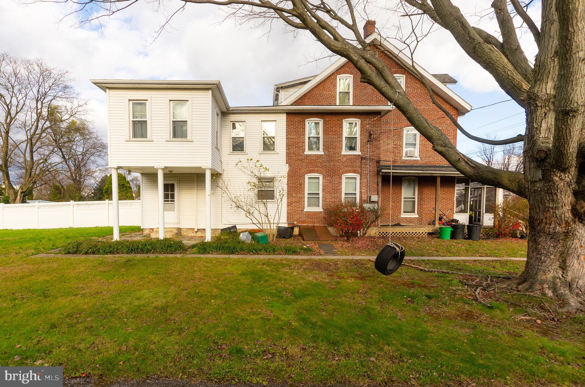 Available immediately - one bedroom, one bath in residential area with spacious full kitchen with new refrigerator, separate dining room and living/family room. The apartment is on the first floor with a separate, covered entrance and private back yard. Ample on-street parking on a quiet street with sidewalks. Very walkable area with easy access to Route 422. Lots of natural light, French doors, walk in closet and gorgeous hardwood floors throughout! Water, sewer and trash service included.