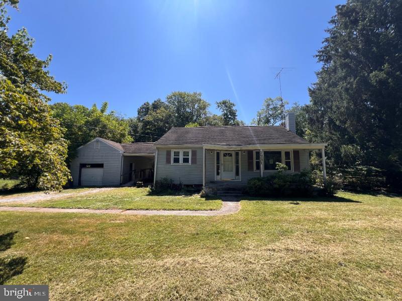 Great Opportunity to Build Sweat Equity Quickly! Super Value Detached Rancher In Thurmont with 1 Acre Lot. Conveniently located within driving distance to all amenities such as a Farmer’s Market, Shopping Centers, Employment, and US-15. Easy commute to Baltimore or D.C. Almost 1000 SqFt +/- of finished living area. Open floor plan with great flow. Formal Living Room, Eat-In Kitchen, 2 Bedrooms, Full Bath, Breezeway, and Grage. Great Yard that offers plenty of space for all of your outside activities! Buyer pays all transfer costs. Sold As-Is. CASH OFFERS REQUIRE PROOF OF FUNDS. FINANCED OFFERS REQUIRE PRE-APPROVAL FROM LENDER. MUST BE REHAB FINANCING. EMD must be cashiers check. BUYER(S) TO VERIFY GROSS LIVING AREA OF DWELLING AND LOT SIZE. INFORMATION IN LISTING TAKEN FROM PUBLIC RECORD. Equal Housing Opportunity. Buyer(s) acknowledges that the amount of the fee or assessment of deferred water and/or sewer charges for the subject property, if any, MUST BE VERIFIED BY THE BUYER. Buyer(s) also accepts responsibility for any such charges that may exist and further acknowledges that Buyer(s) will be responsible to pay for the same AT OR after closing. After settlement, Seller and Seller's agent SHALL NOT BE liable to Buyer(s) for any amount of any fee or assessment not disclosed. Exact type of sewage disposal system is not known.