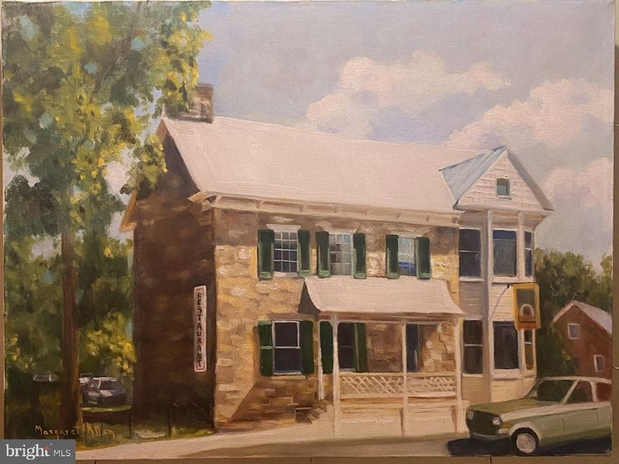 ON THE NATIONAL HISTORIC REGISTER AND IS THE OLDEST STRUCTURE IN MOOREFIELD! THE OLD STONE TAVERN WAS BUILT BY EARLY RESIDENT THOMAS PARSONS. THE ORIGINAL FIELDSTONE SECTION WAS BUILT IN THE LATE 1700'S.  THE 3 FRAME SECTIONS WERE BUILT IN 1840, 1860 AND 1900 AND AN APARTMENT SECTION WAS ADDED IN THE 1950'S. DURING THE CIVAL WAR, IT WAS USED AS A HOSPITAL BY BOTH THE NORTH AND THE SOUTH. OH, THE STORIES THAT IT COULD TELL! WHILE THE BEAUTIFUL BUILDING SERVED AS A POPULAR RESTURANT FOR A LONG TIME, IN RECENT YEARS IT HAS BEEN UTILIZED AS A PROFESSIONAL OFFICE WITH SEPARATE TENANT LIVING QUARTERS. THE TENNT RENTAL FEES PROVIDE A SUBSTANTIL INCOME.  SO MUCH POTENTIAL EXISTS HERE INCLUDING REOPENING THE RESTURANT, A MUSEUM, OFFERING TOURS, PRIVATE CONFERENCE VENUE, B&B AND MORE! WHAT A UNIQUE PROPERTY! . PROOF OF FUNDS AND ADVANCE NOTICE REQUIRED prior to viewing..