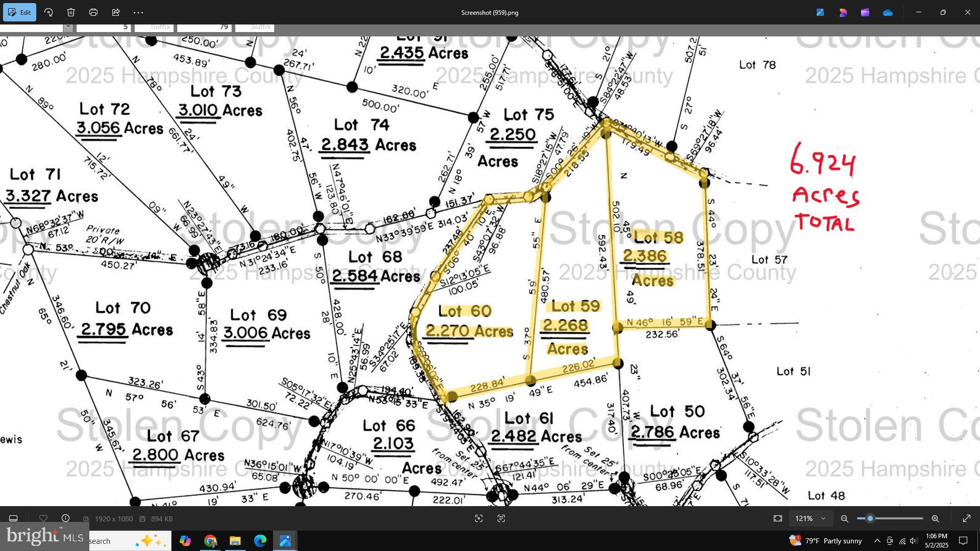 CRYSTAL VALLEY ESTATES - Land