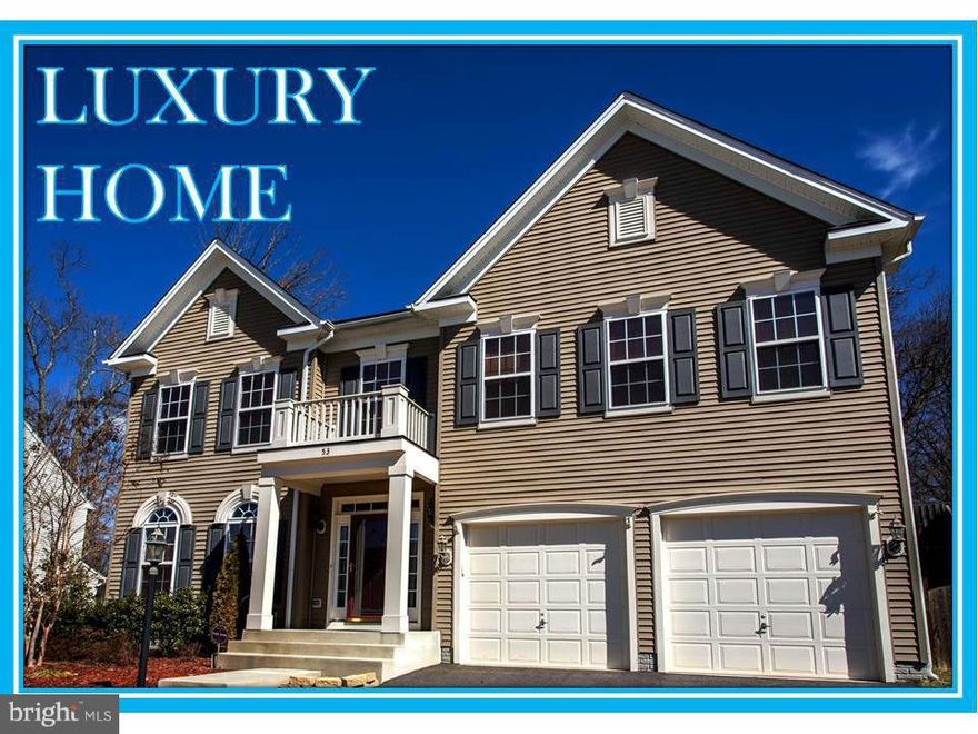 Location East of I-95. Avoid unpredictable I-95 traffic w/ easy access to Fredericksburg/Spotsy & North Stafford without  I-95. Conveniently located between North Stafford, Fredericksburg/Central Park. Great Community of Luxury Homes. Enjoy this Like-New Home w/ all the bells & whistles for a steal of a price! Fence, Deck, Upgraded Trim, High Ceilings & Finished Basement. Backs to Trees NEAR VRE