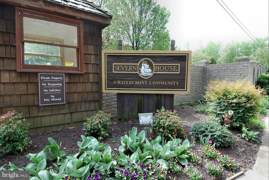 Just in Time for Lazy Afternoons at the Waterfront Pool and Evening Dinners in Annapolis via the Water Taxi!  LOVE this Top Floor 2 BR 1 BA Condo with Large Living Room Open to Dining Room and Kitchen.  Relax on Your Peaceful Private Deck.  Updated Kitchen with Beautiful Cabinetry, Appliances and Flooring.  Community Offers Waterfront Pool, Marina and Picnic Area.24 Hour Notice Preferred