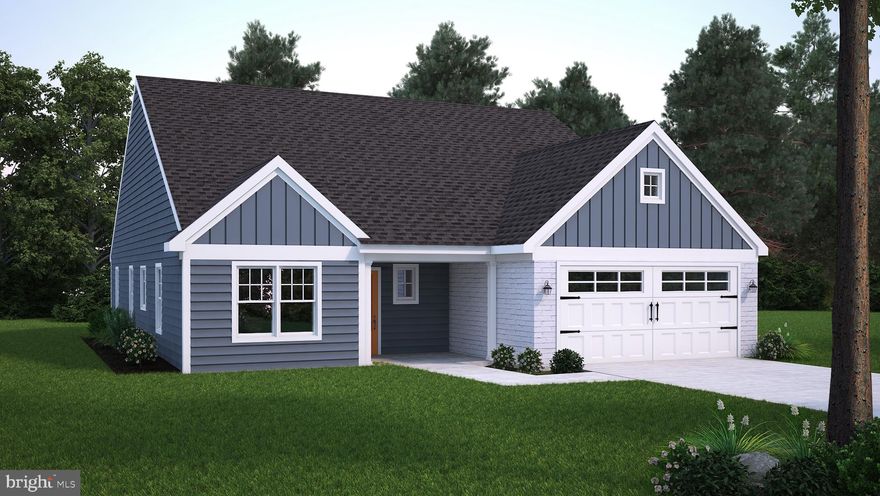 ***TO BE BUILT***  The ALDEN A with BASEMENT in Mountain Meadows.  ***TO BE BUILT***NO HOA IN THIS COMMUNITY*** Our namesake cottage checks all the boxes for first floor living with three bedrooms, comfortable entertaining space, and an impressive cathedral ceiling.  The front porch and covered patio expand your living area to the beautiful outdoors, making the Alden a favored choice.***TO BE BUILT***