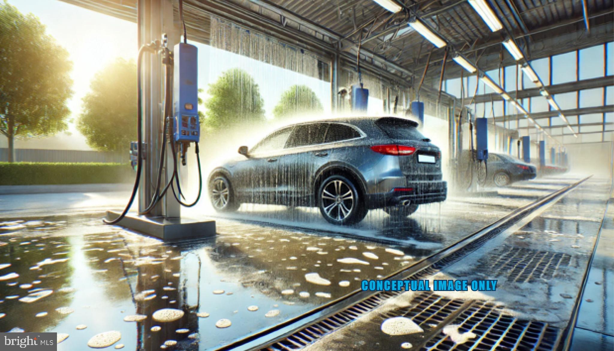 Discover an exceptional investment opportunity in the thriving car wash industry. This turnkey operation, established within the last decade, offers a chance to acquire a successful business complete with modern facilities, buildings, and equipment. Located on a large high-visibility lot along a major retail corridor, the car wash benefits from substantial daily traffic. The facility's eco-friendly design and spacious layout ensure smooth vehicle flow through automatic and self-serve bay lanes and vacuum stations, while its strong online ratings underscore its popularity. As an e-commerce resistant industry, this car wash presents a solid investment in a growing market. Note: References to location in this listing are for agent's office. Actual location will be shared upon execution of CA.