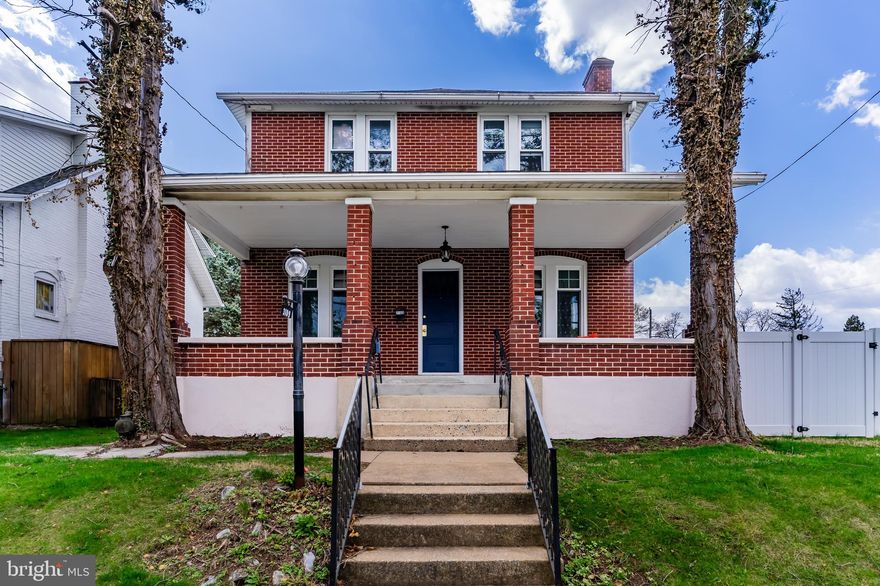 Discover the charm of this beautifully maintained 4-bedroom, 2.5-bath home located in the heart of Camp Hill Borough! This residence blends classic appeal with thoughtful updates, including fresh interior paint and newly uncovered hardwood floors throughout the entire second floor—no more carpet upstairs! You’ll love the updated kitchen featuring granite countertops and hardwood floors that continue throughout the first floor, creating a seamless and stylish living space. Enjoy cozy evenings by the wood-burning fireplace in the spacious living room with soaring 10-foot ceilings. The first-floor laundry adds everyday convenience, and the partially finished basement offers flexible space for a rec room, home office, or storage. Money-saving $$$ upgrades include newer windows, a new HVAC system, and a radon mitigation system for peace of mind. Step outside to a partially fenced yard—perfect for entertaining, gardening, or relaxing in the fresh air. Located close to local amenities, parks, and top-rated schools, this home offers the perfect blend of comfort, updates, and convenience. Schedule your showing today and make it yours!