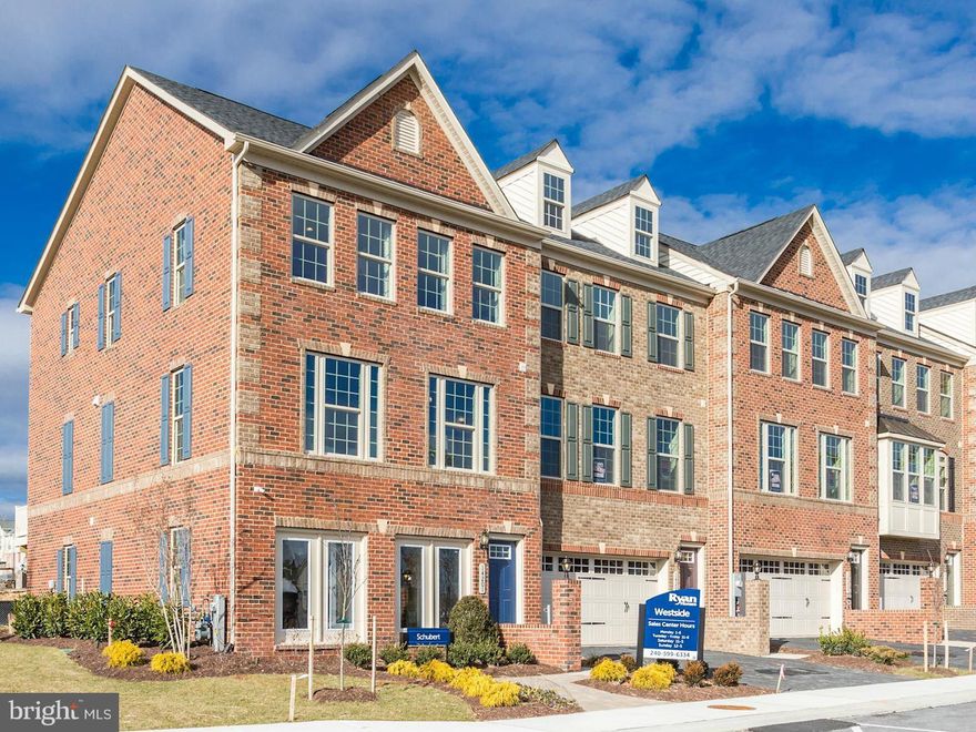 Last Chance!  Spacious Schubert End Home townhome for March 2018 delivery. Many upgrades including maple kitchen cabinetry, granite countertops, stainless steel appliances, hardwood flooring, basement rec room with full bath, PLUS receive $15,000 in closing cost assistance with use of NVR Mortgage! Images shown are representative only.