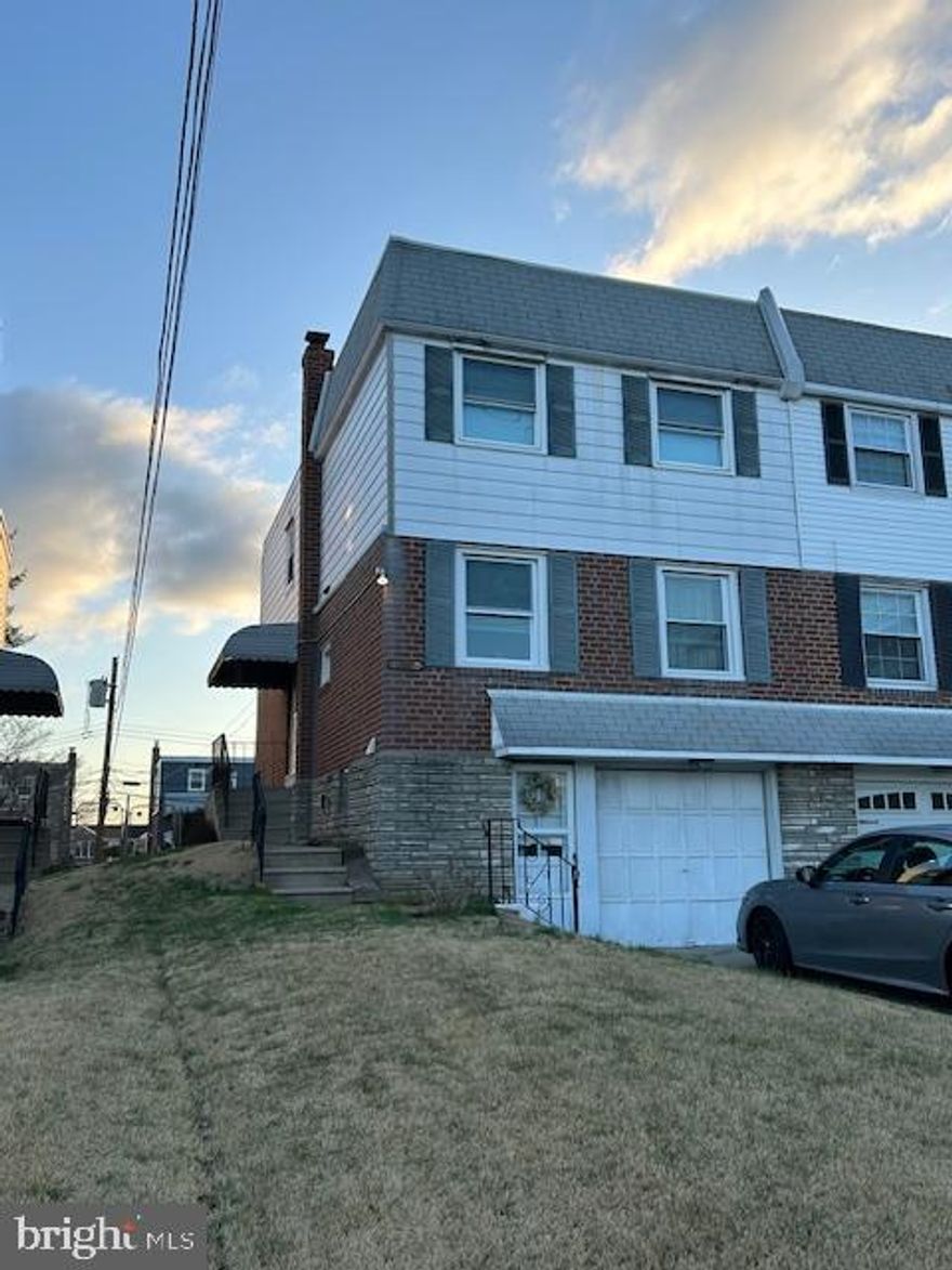 The immaculate twin home is located in the sought-after area of Torresdale, Northeast Philadelphia.  The location is optimal for anyone who travels in any direction.  I95 is a half mile away, Roosevelt BLVD is one mile plus.  Center city to the suburbs in a very short time.  There are Multiple train stations to choose from, and they are minutes from this home.   There is public transportation (busses and trains) all around, and most are walkable.  The house is very well maintained, and with a little TLC  (Updating) you can make this house your own. The windows throughout have been updated within the last 7 years, approximately.  The kitchen window and dining room windows were replaced within the last month of 2025.  The house has been updated with Fresh paint throughout (Some rooms have wallpaper), and all floors except the basement have hardwood flooring. The hardwood was covered and never used. The basement has been updated and is ready for all levels of home entertainment.  Walk out of the basement to the front of the house and the spacious, well-maintained backyard with a covered, lighted porch.  Consider this house turnkey, or update it to your liking; this house is ready for the next owner.    Don't delay; make your appointment today.