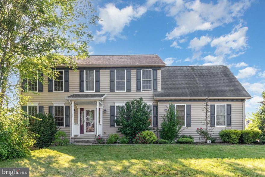 YOUR NEXT STORY BEGINS at this 4 bedroom and 2.5 bath home in Hershey! As you enter this warm and inviting home, you will notice the lovely features on the first floor including the two-story foyer with open stairway, wood flooring, crown & chair rail moldings, and an abundance of natural light. The kitchen features granite countertops, an island, tile backsplash, breakfast area and tile flooring. The family room is located off the kitchen with glass French doors. The formal dining and living rooms offer great entertaining areas. Finishing off the first floor is a half bath. The second-floor features four bedrooms including a spacious owner’s suite with multiple closets, skylight, vaulted ceilings and full bath with a spacious tile shower and double bowl vanity with granite. The second floor is complete with three more bedrooms (all with ceiling fans) and a hallway bath with a double bowl vanity with granite. The walk-out lower level has large windows and plenty of space to finish. Dine al fresco on the deck and enjoy the fenced-in backyard. Side-load 2-car garage with new overhead garage door opener. Economical natural gas heat. Excellent location in Derry Township (Hershey) School District. Quick access to all the Hershey attractions.