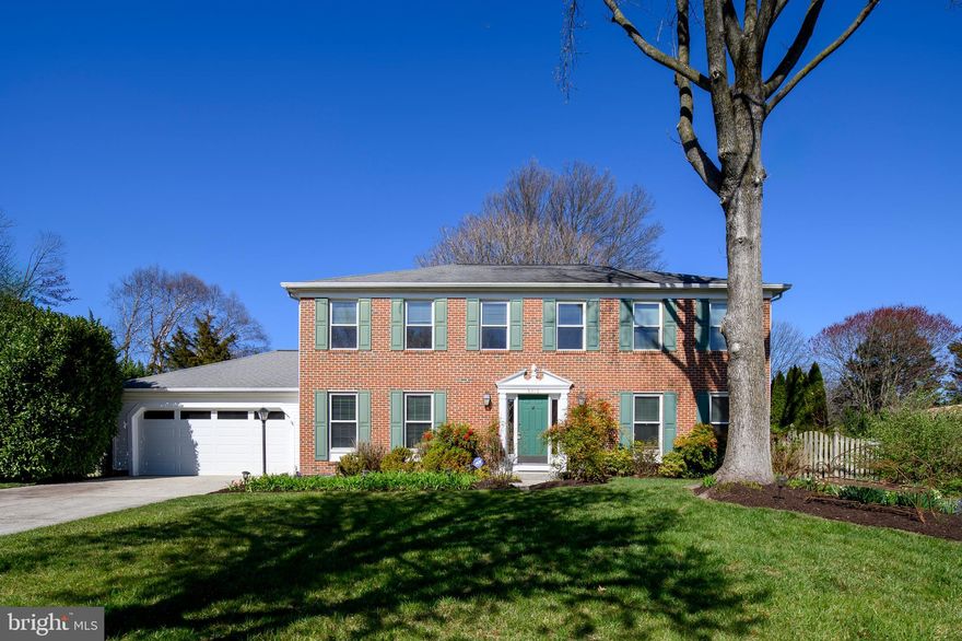 Welcome to Chestnut Farms located off the beaten path but so convenient to everything!  This lovingly maintained and updated home is ready to move in with fresh paint and carpet.  Enter through the center hall foyer with hardwood flooring that expands into both the dining and living rooms.  The expansive kitchen is open to the family room and includes recent appliances, a large eating area and butlers pantry that also serves as a  mudroom.  Beyond the family room are french doors leading to a conditioned sunroom with additional wood burning stove and skylights which were replaced in 2018 along with the sunroom roof.  The Sunroom leads to a patio and fire pit overlooking a beautifully landscaped and fenced  private rear yard.  The upper level has 5 bedrooms! Both the primary and one other bedroom have wood flooring with new carpet in the other 3.  All bathrooms have been tastefully renovated.   The lower level offers a huge family room/play/ recreation area along with an additional renovated  full bathroom. Add  loads of storage space and shelving to the package.   Rear windows were replaced in 2005 (with the exception of Sunroom addition), front windows replaced in 2009.  Other  improvements include gas furnace 2020, CAC 2015, new motor and thermostat in attic fan 2021, disposal 2023 and sump pump 2024.